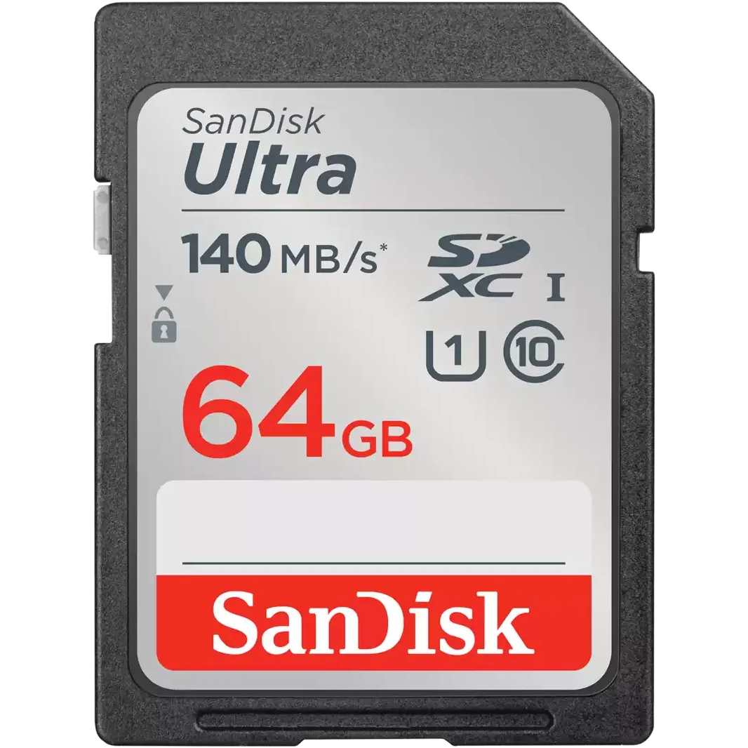 Карта памяти 64GB SD SanDisk Ultra (SDSDUNB-064G-GN6IN)