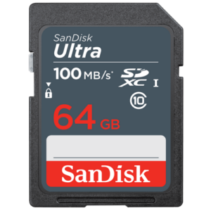 Карта памяти 64GB SD SanDisk Ultra (SDSDUNR-064G-GN3IN)