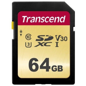Карта памяти 64GB SD Transcend 500S (TS64GSDC500S)
