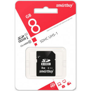 Карта памяти 8GB SD SmartBuy (SB8GBSDHCCL10)