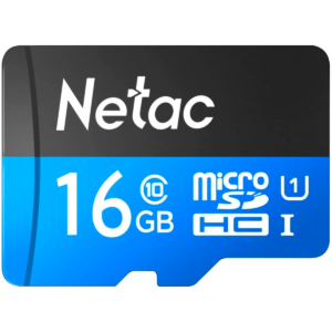 Карта памяти MicroSDHC 16Gb Netac NT02P500ULT-016G-S