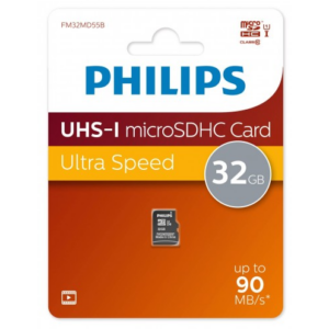 Карта памяти MicroSDHC 32Gb Philips FM32MD55B/97