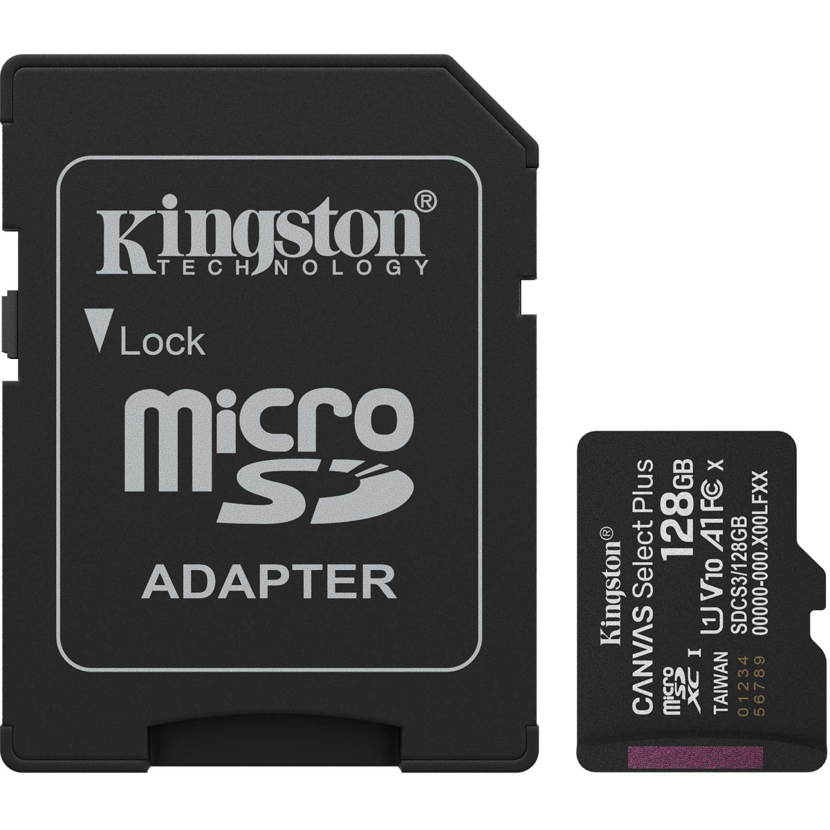 Карта памяти microSDXC 128GB Kingston SDCS3/128GB