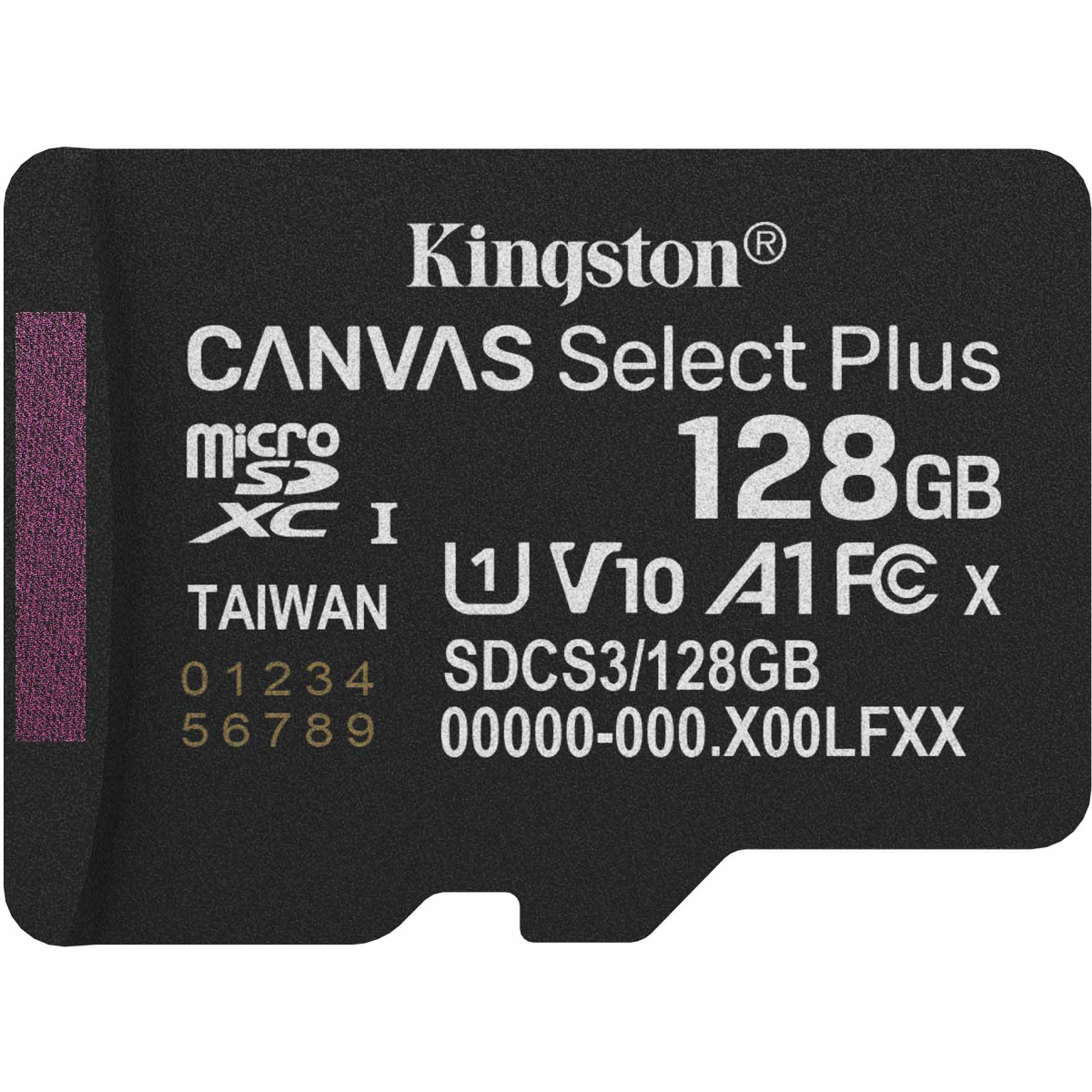 Карта памяти microSDXC 128GB Kingston SDCS3/128GBSP