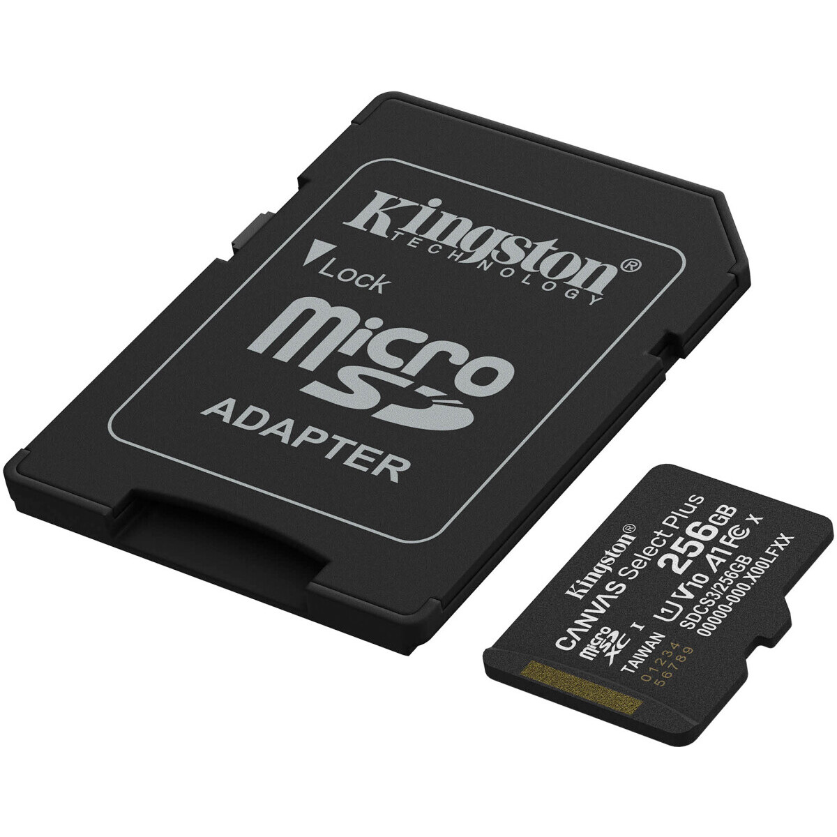 Карта памяти microSDXC 256GB Kingston SDCS3/256GB — изображение 2