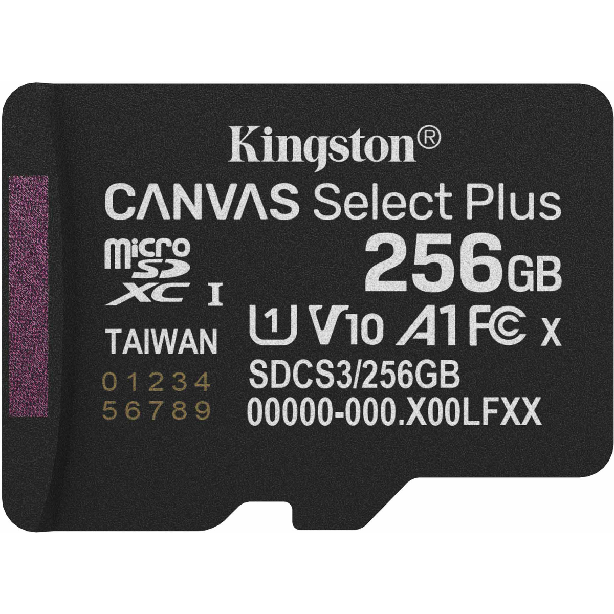 Карта памяти microSDXC 256GB Kingston SDCS3/256GBSP