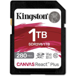 Карта памяти SDXC 1TB Kingston SDR2V6/1TB