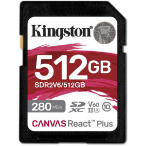 Карта памяти SDXC 512Gb Kingston SDR2V6/512GB