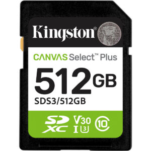 Карта памяти SDXC 512Gb Kingston SDS3/512GB