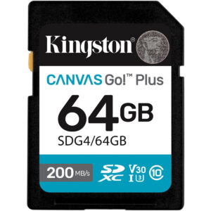 Карта памяти SDXC 64Gb Kingston SDG4/64GB