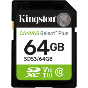 Карта памяти SDXC 64Gb Kingston SDS3/64GB