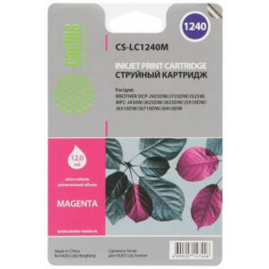 Картридж Cactus CS-LC1240XM Magenta