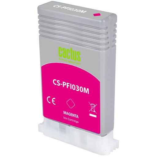Картридж Cactus CS-PFI030M Magenta — изображение 2