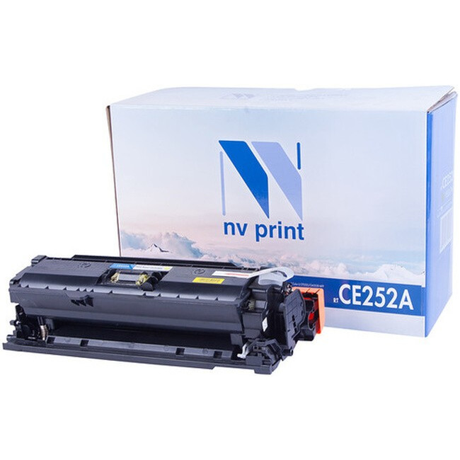 Картридж NV Print CE252A Yellow
