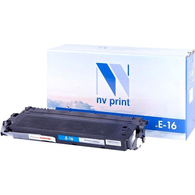 Картридж NV Print E-16 Black