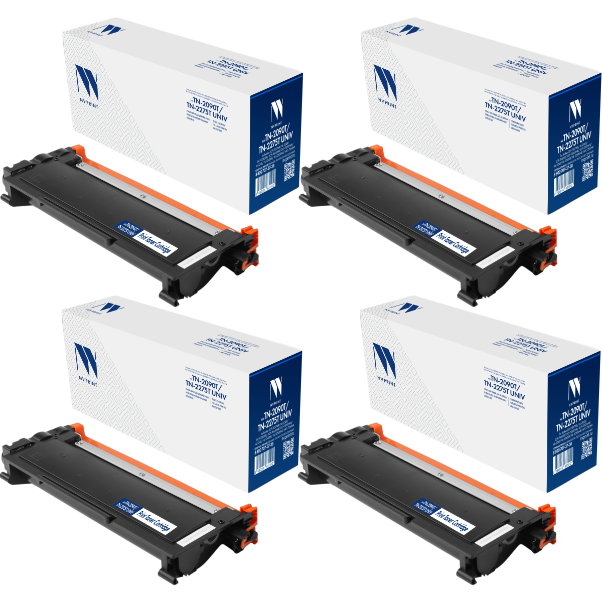 Картридж NV Print TN2090T/TN2275TU-SET4