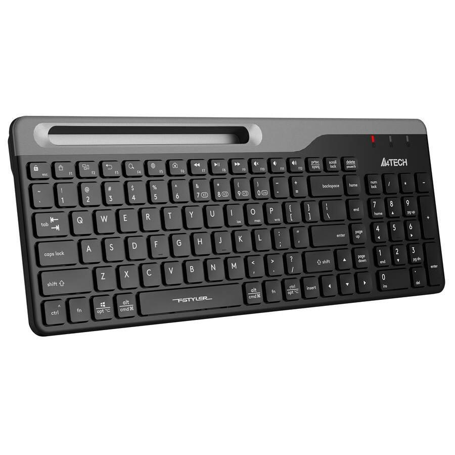 Клавиатура A4Tech Fstyler FBK25 Black/Grey — изображение 3
