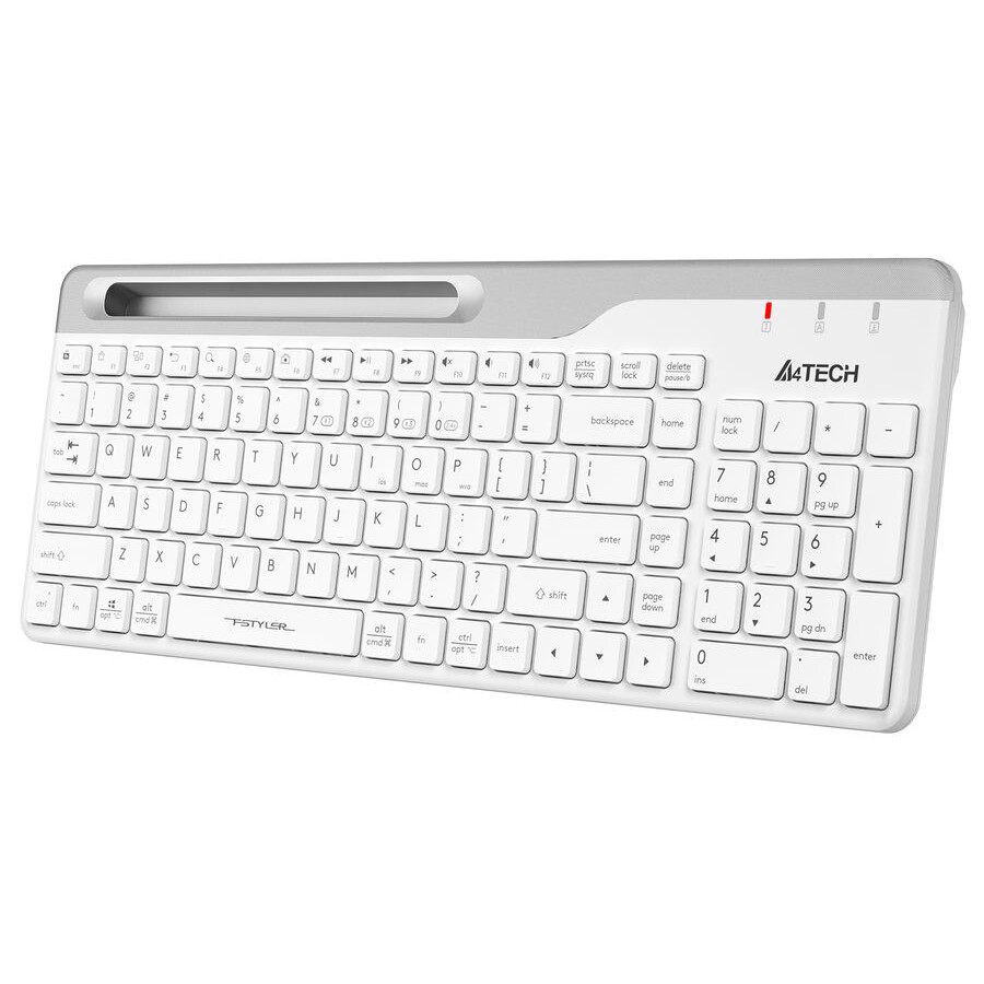 Клавиатура A4Tech Fstyler FBK25 White/Grey — изображение 2