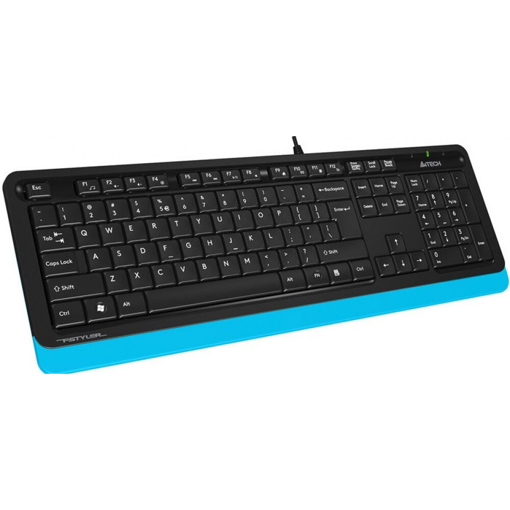 Клавиатура A4Tech Fstyler FK10 Black/Blue — изображение 2