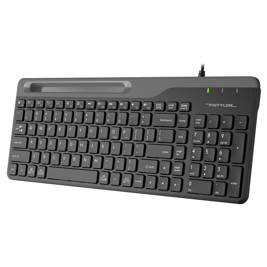 Клавиатура A4Tech Fstyler FK25 Black/Grey — изображение 2