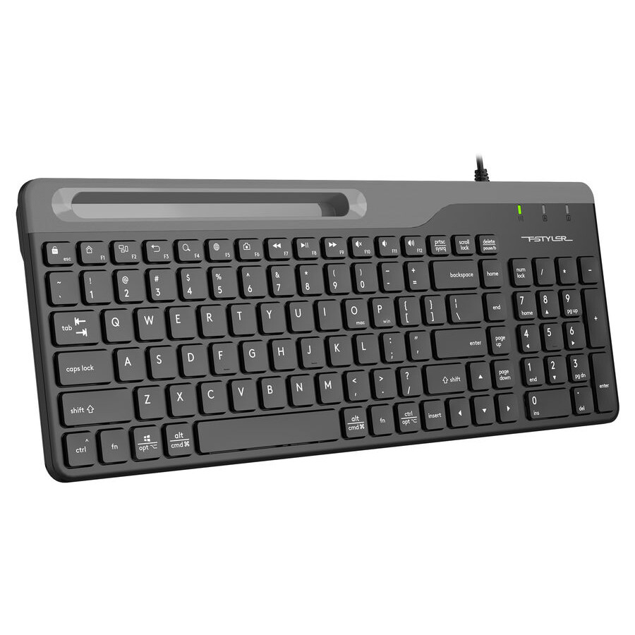 Клавиатура A4Tech Fstyler FK25 Black/Grey — изображение 3