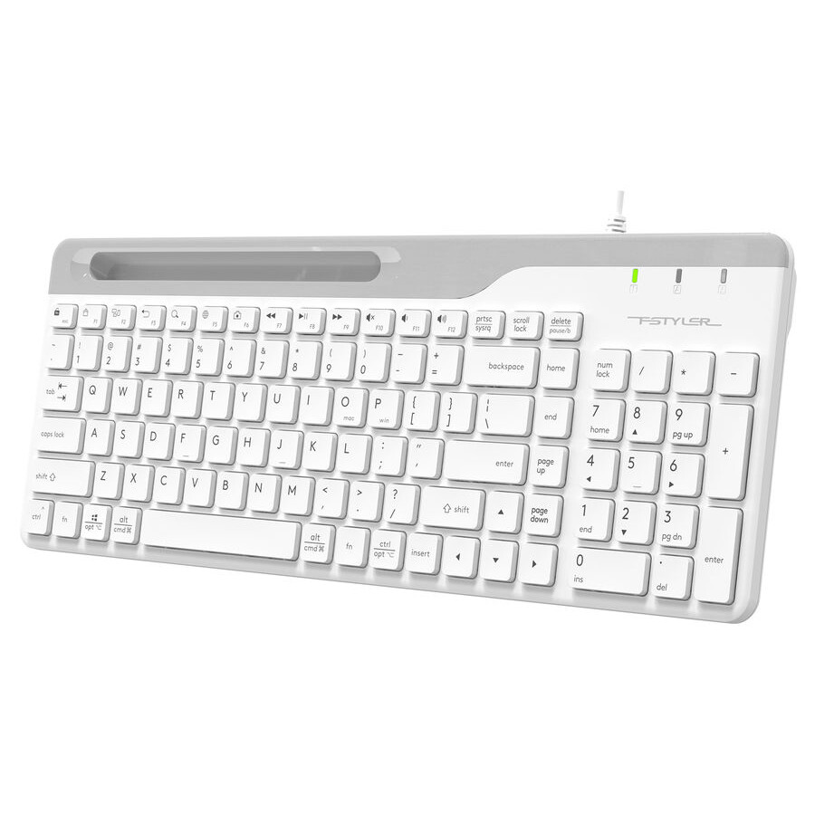 Клавиатура A4Tech Fstyler FK25 White/Grey — изображение 2