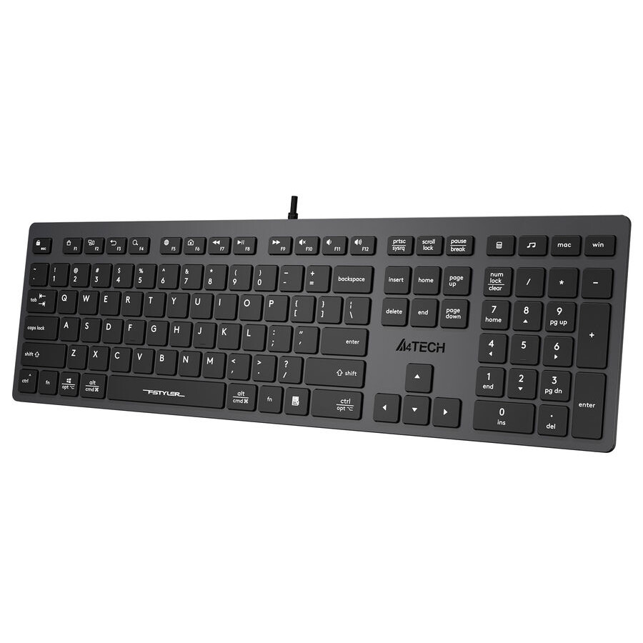 Клавиатура A4Tech Fstyler FX50 Grey — изображение 3
