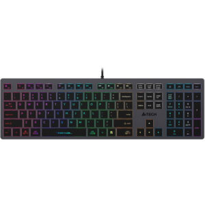 Клавиатура A4Tech Fstyler FX60H Grey/Neon