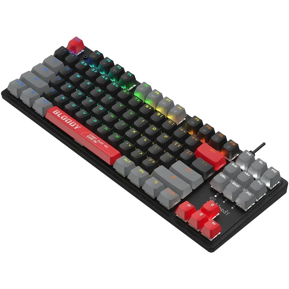 Клавиатура A4Tech S310N Black/Red/Grey — изображение 7
