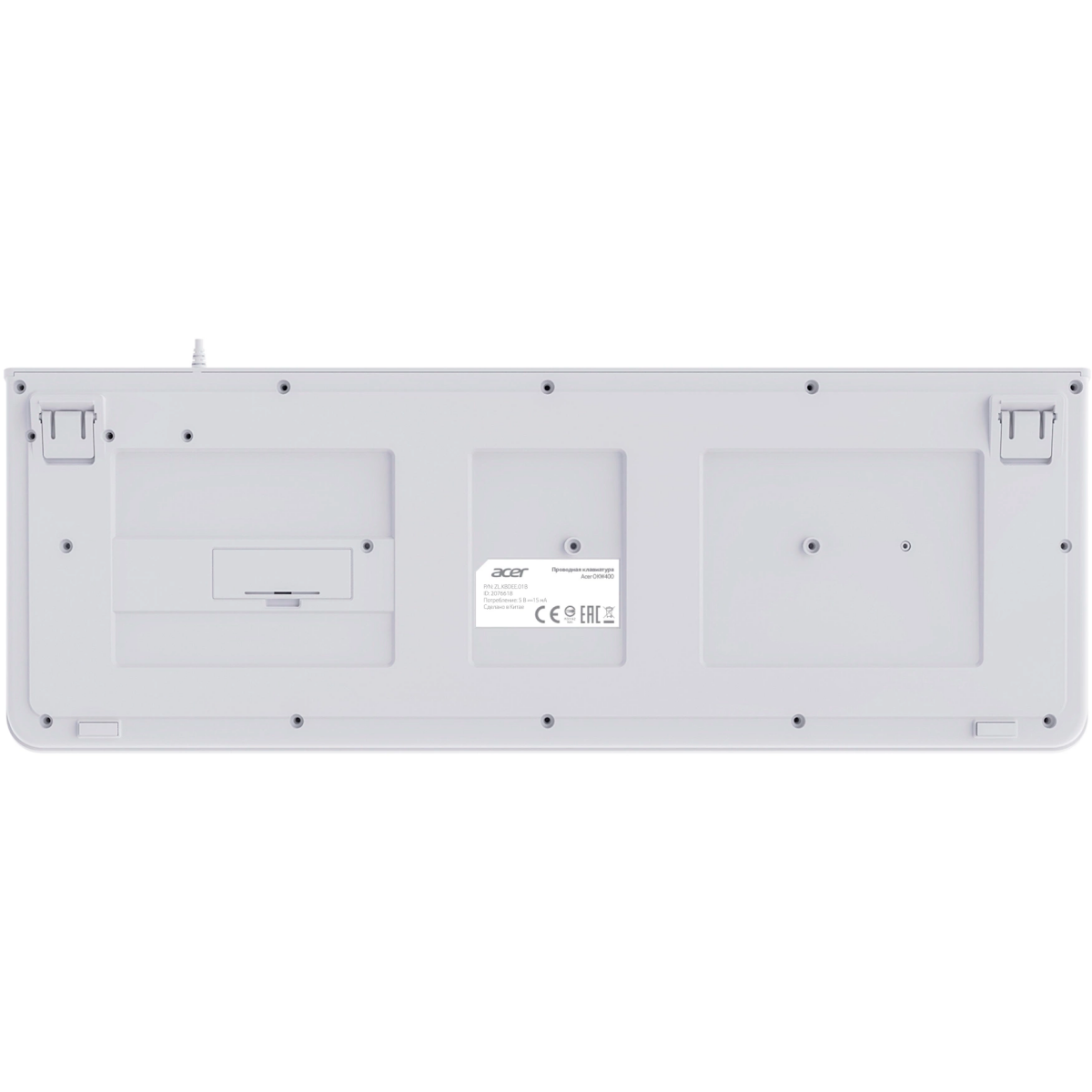 Клавиатура Acer OKW400 White — изображение 2