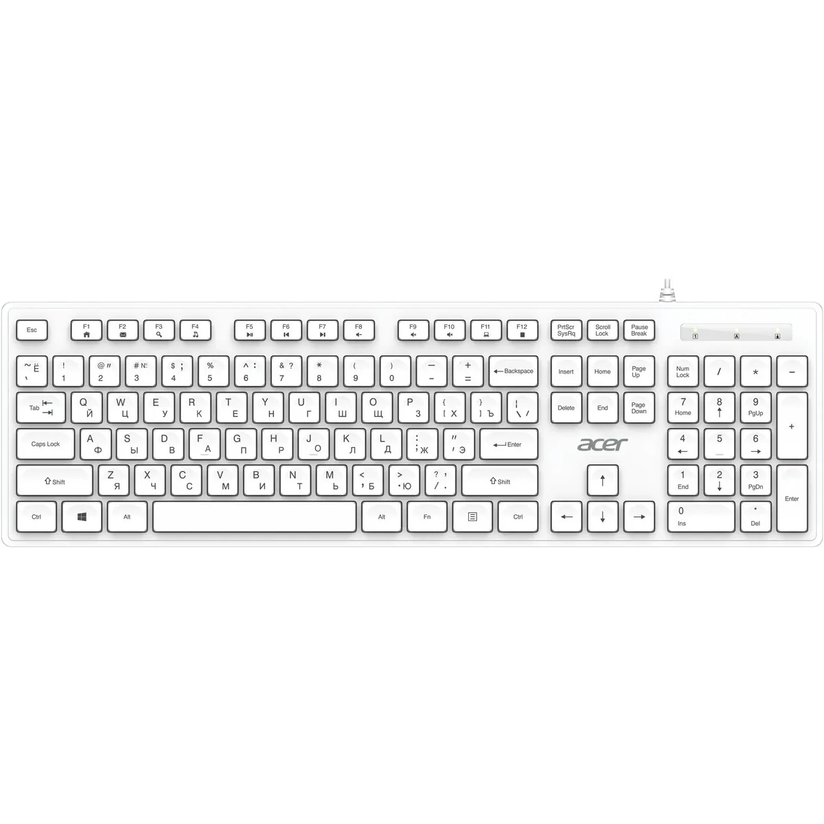 Клавиатура Acer OKW503 White
