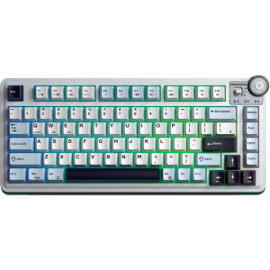 Клавиатура AULA AU75 Light Blue/White/Dark Purple