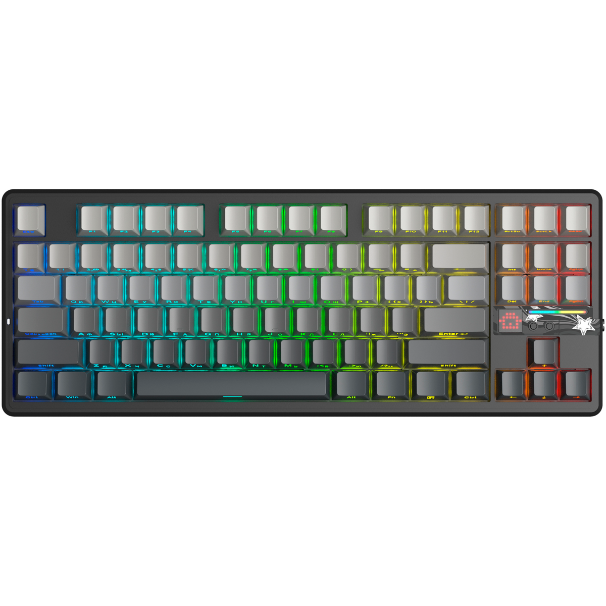 Клавиатура AULA F87 Pro V2 Gradient