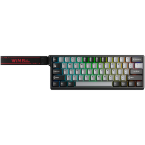 Клавиатура AULA WIN60HE PRO Light Grey/Dark Grey