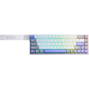 Клавиатура AULA WIN68HE MAX Grey/White/Blue
