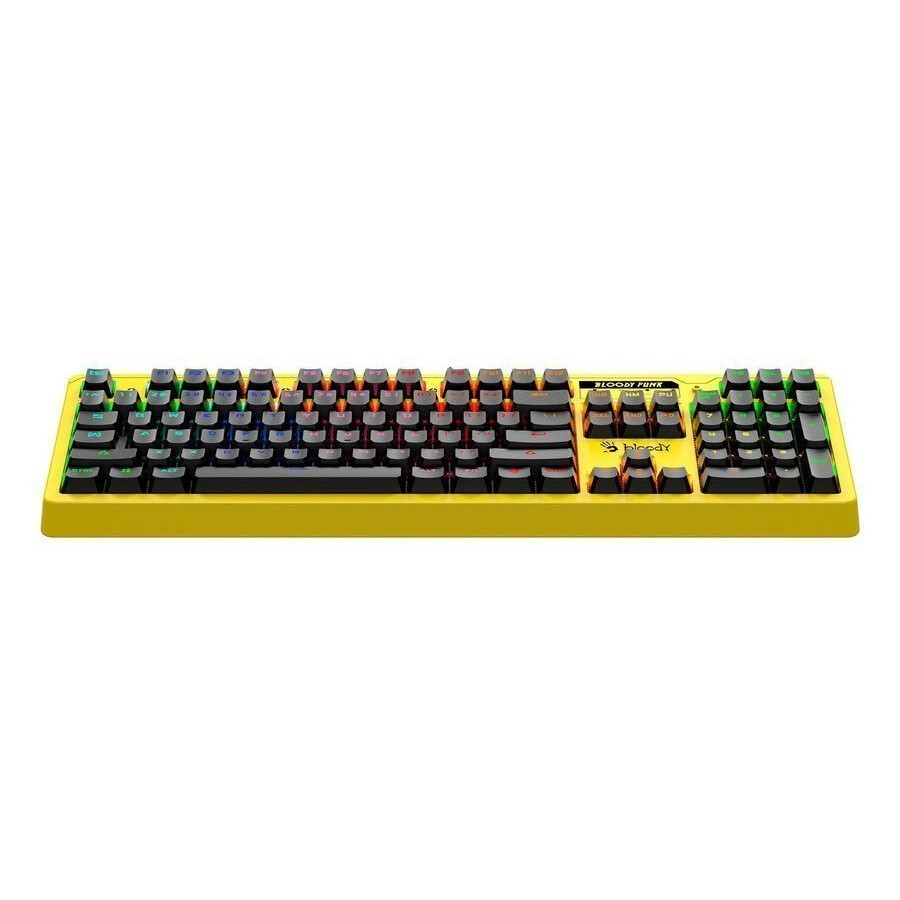 Клавиатура Bloody B810RC Punk Yellow — изображение 6