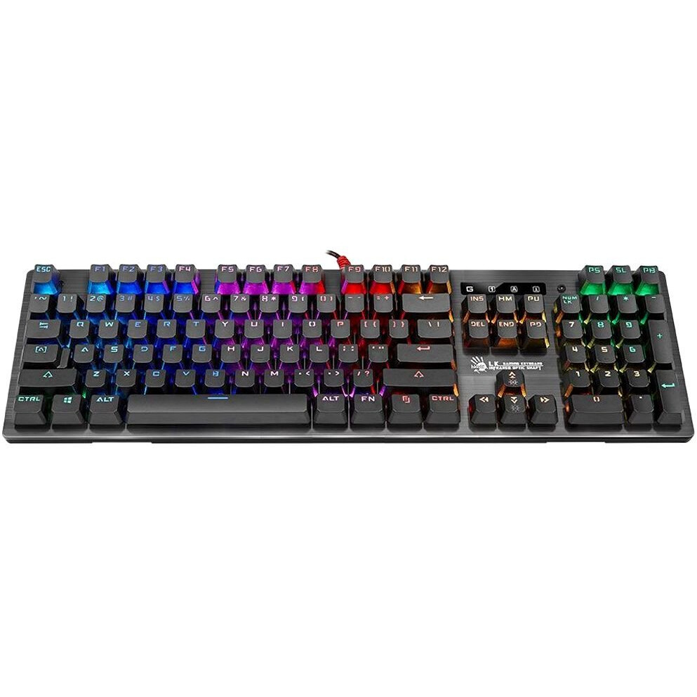 Клавиатура Bloody B820R (Blue Switches) Black — изображение 4