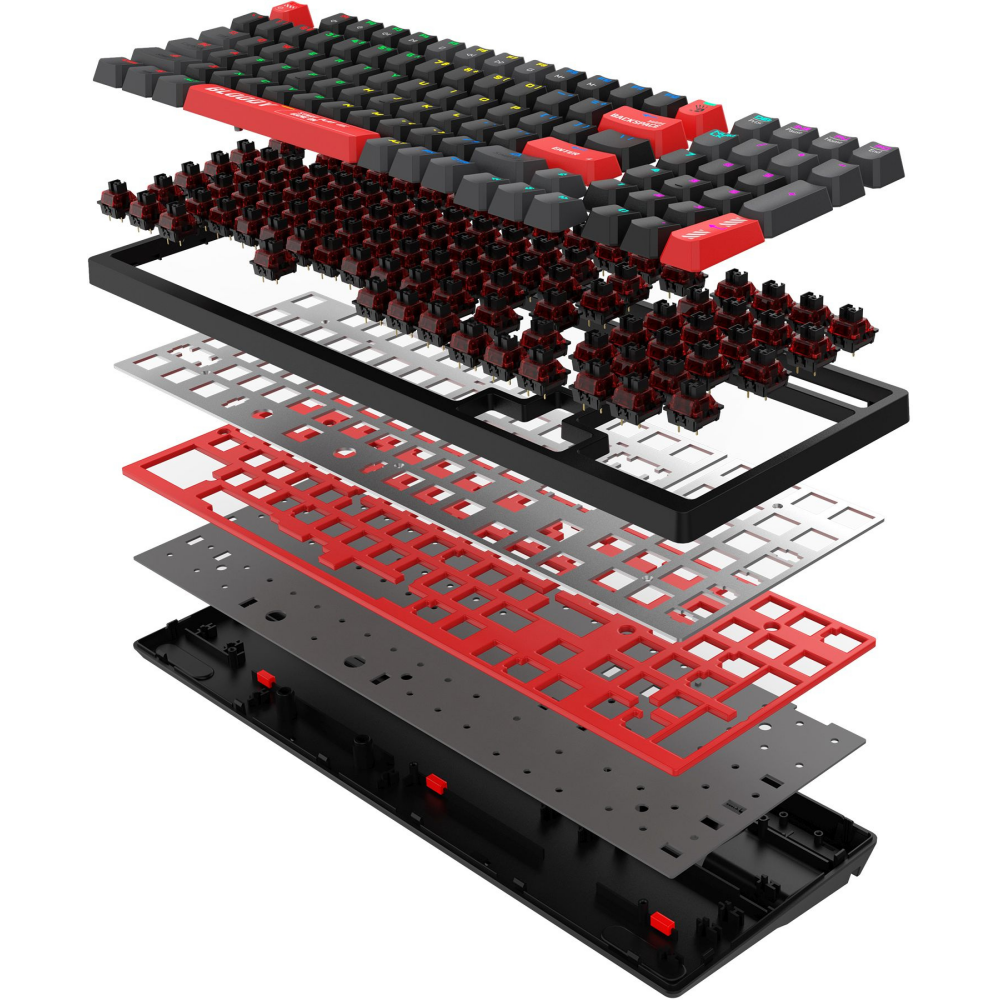 Клавиатура Bloody S98 Black/Red — изображение 3