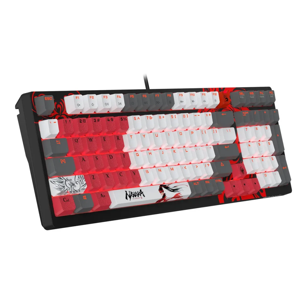 Клавиатура Bloody S98 Naraka BLMS Plus Black/Red — изображение 2