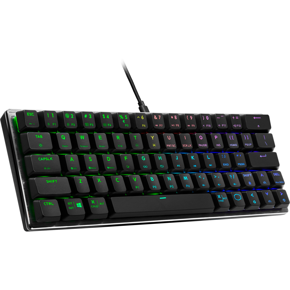 Клавиатура Cooler Master SK620 Black (Brown Switch) (SK-620-GKTM1-RU) — изображение 2