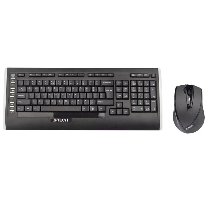 Клавиатура и мышь wireless A4Tech 9300F