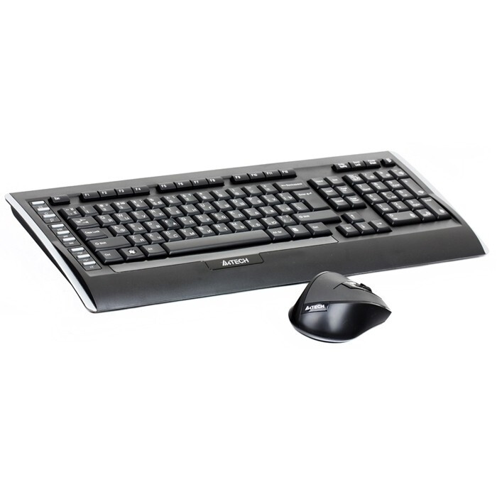 Клавиатура и мышь wireless A4Tech 9300F — изображение 2
