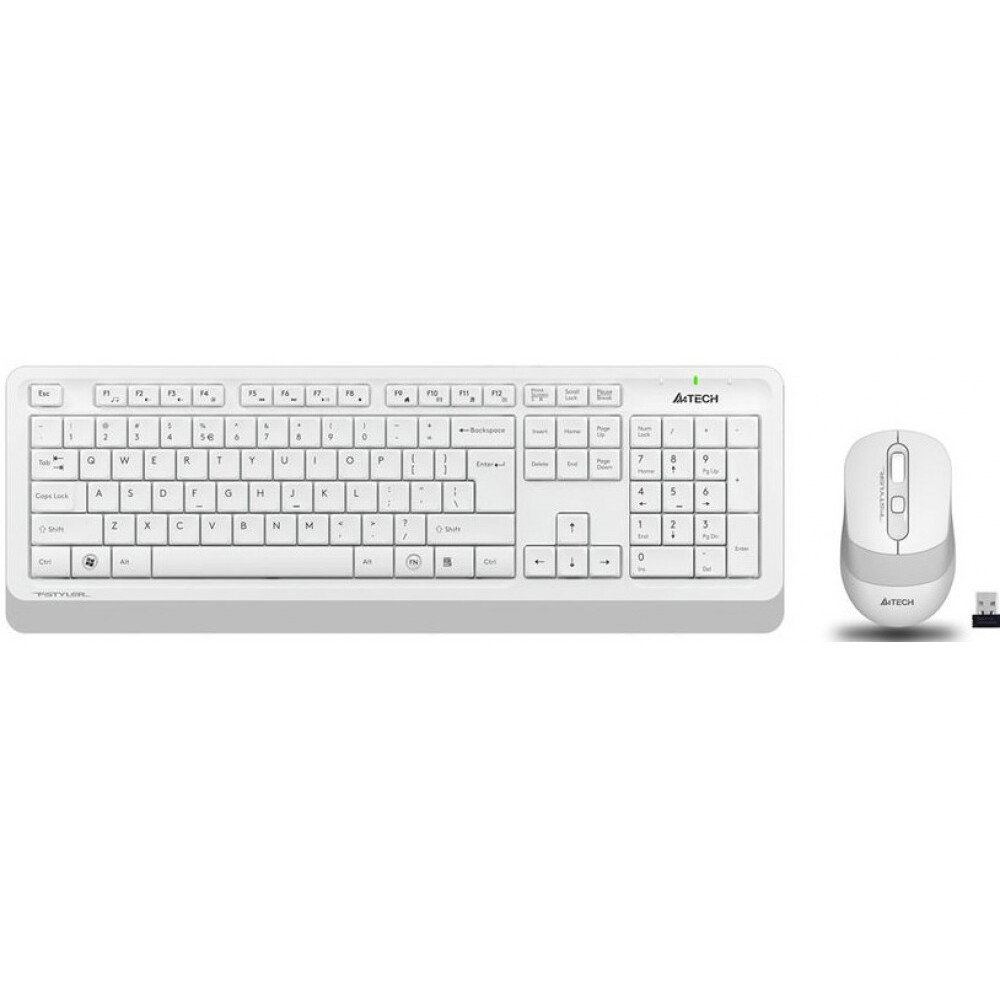 Клавиатура и мышь wireless A4Tech FG1010 WHITE
