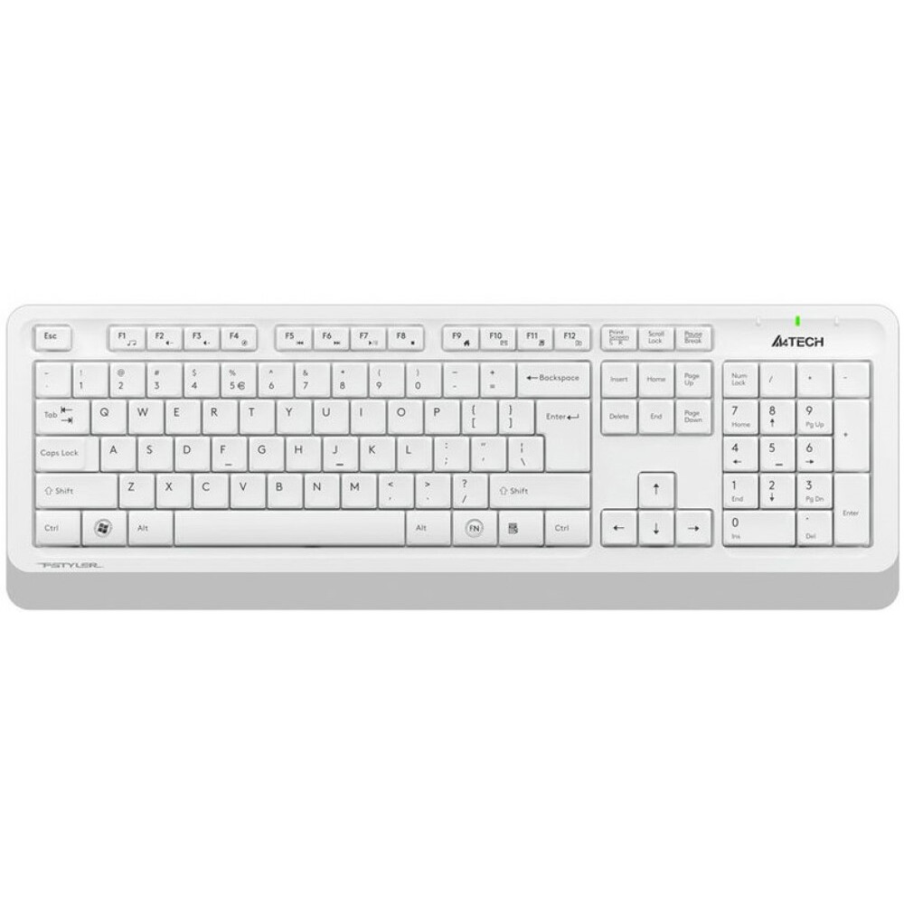 Клавиатура и мышь wireless A4Tech FG1010 WHITE — изображение 2