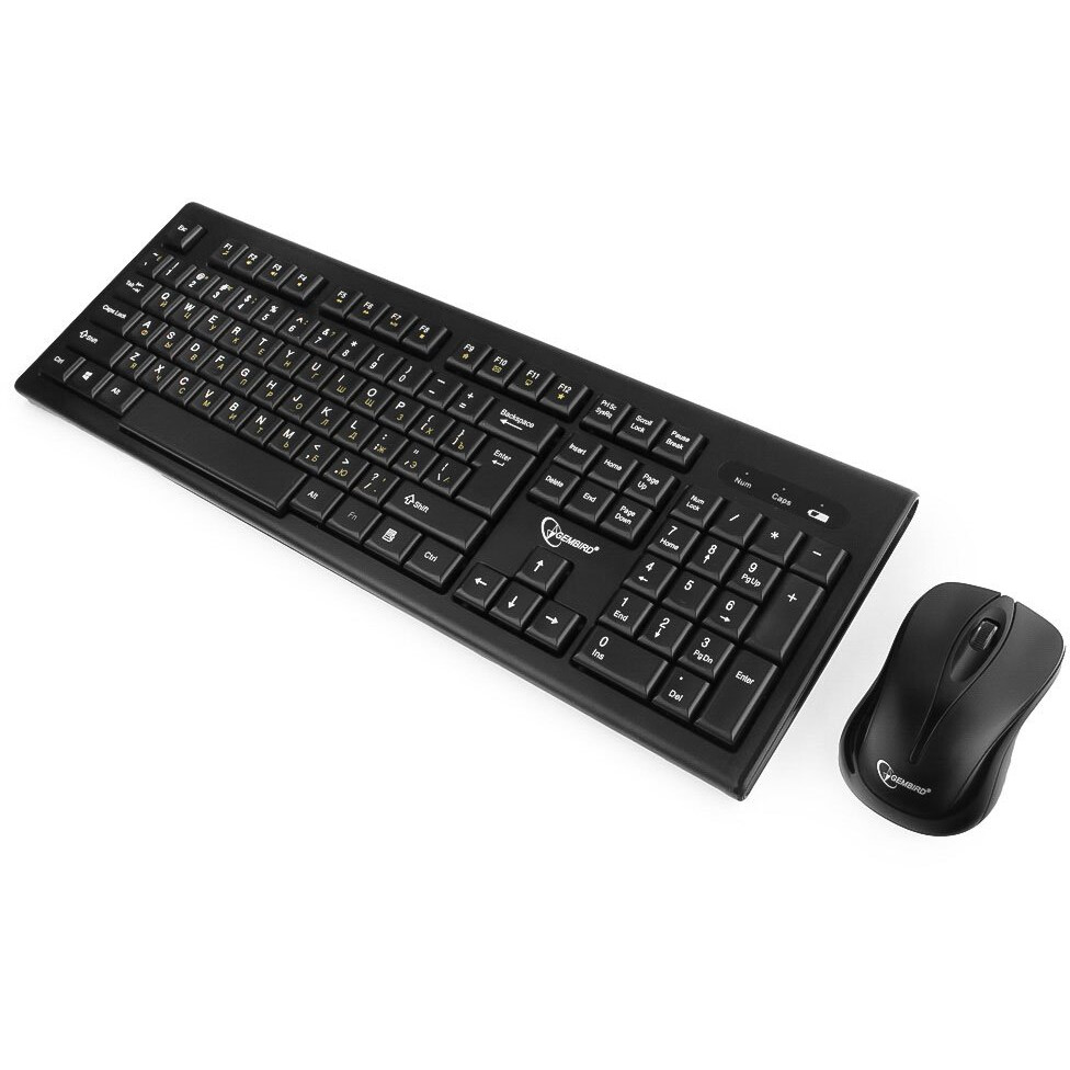 Клавиатура и мышь wireless Gembird KBS-8002 — изображение 2