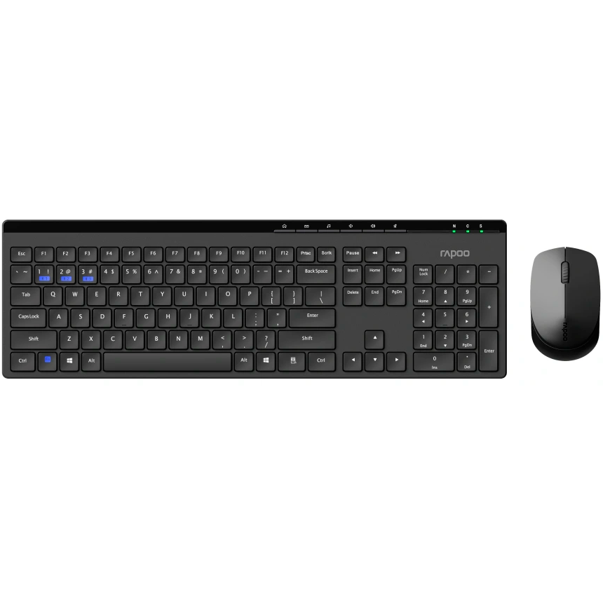 Клавиатура и мышь wireless Rapoo 8100GT