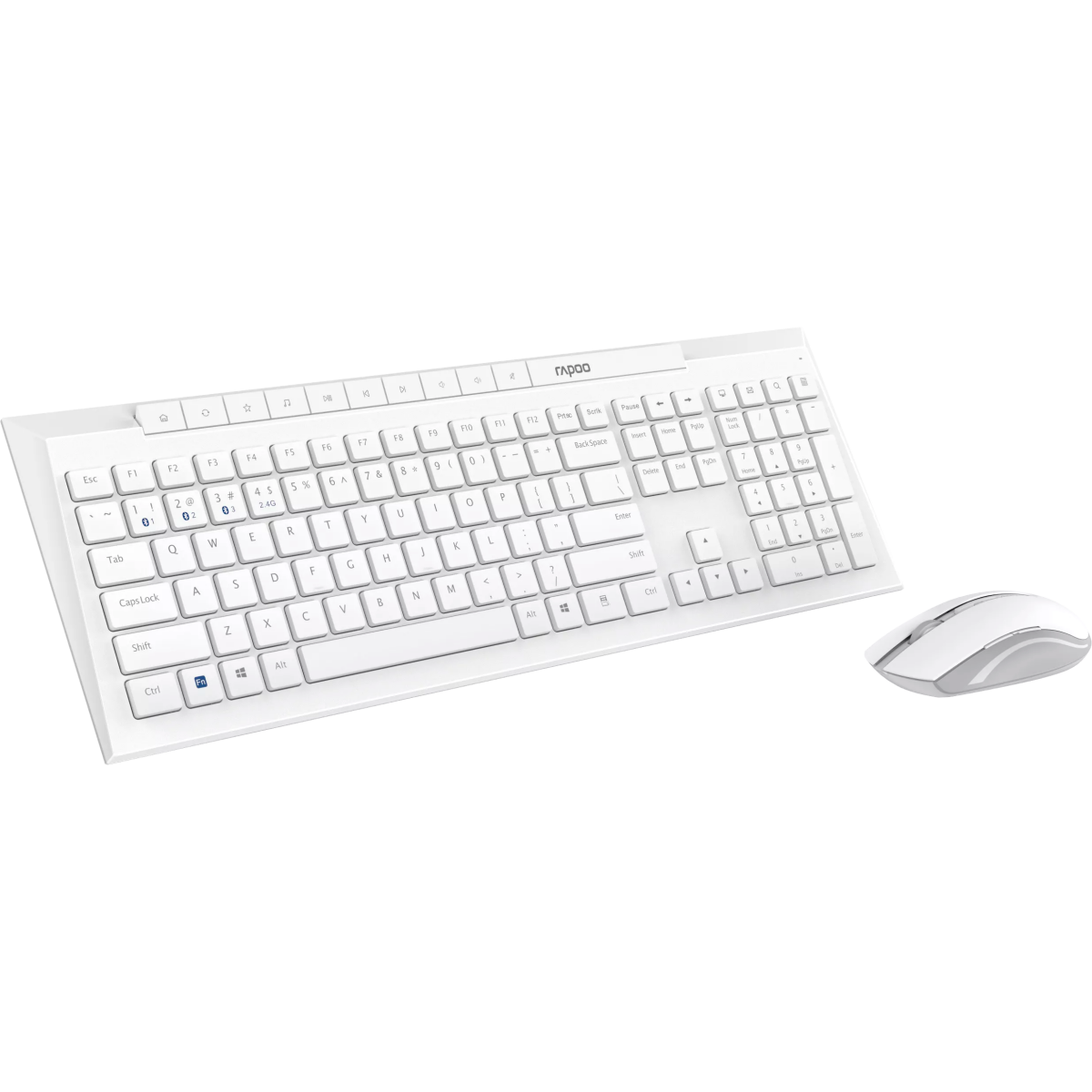 Клавиатура и мышь wireless Rapoo 8210M-WHT — изображение 2