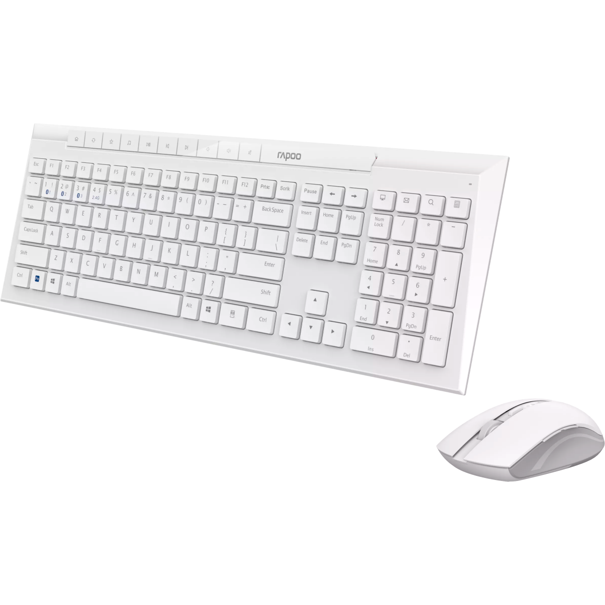 Клавиатура и мышь wireless Rapoo 8210M-WHT — изображение 3