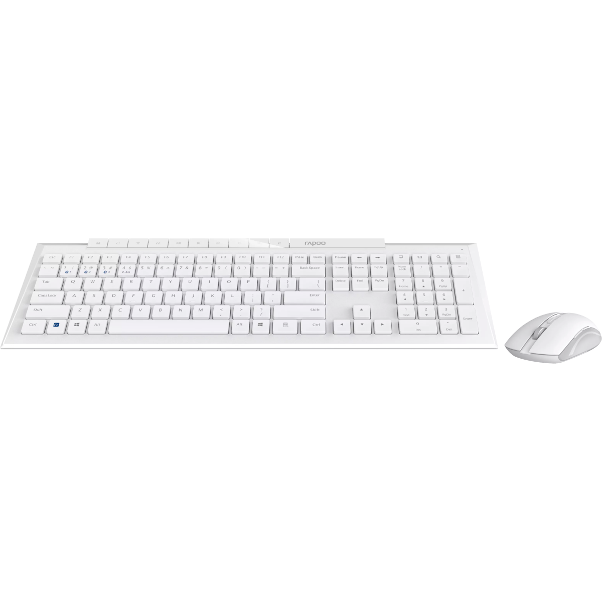 Клавиатура и мышь wireless Rapoo 8210M-WHT — изображение 4