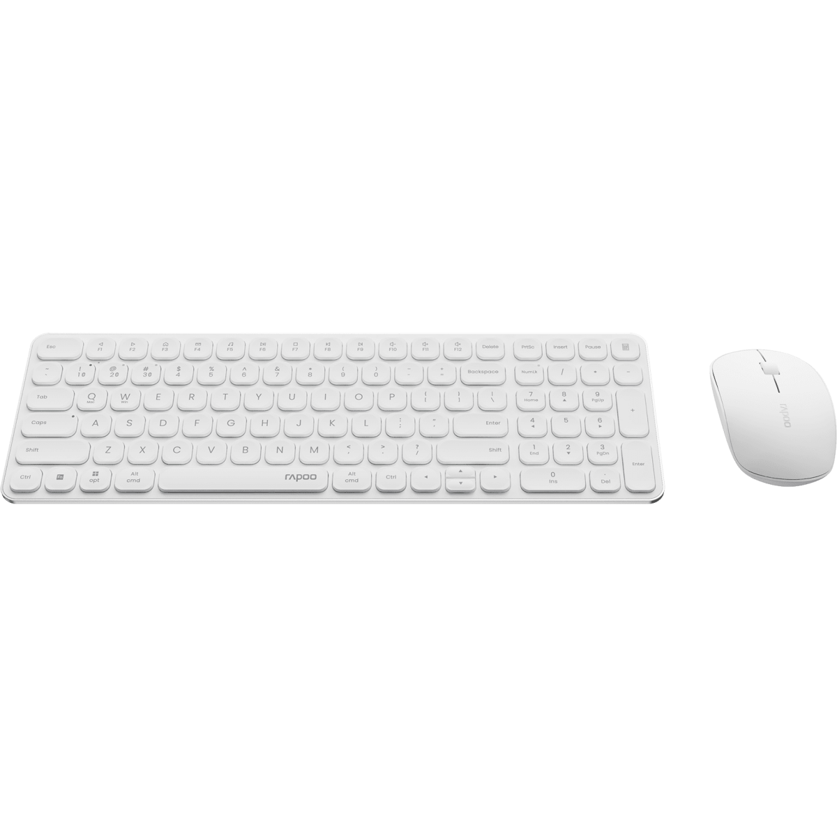 Клавиатура и мышь wireless Rapoo 9320M-WHT — изображение 3